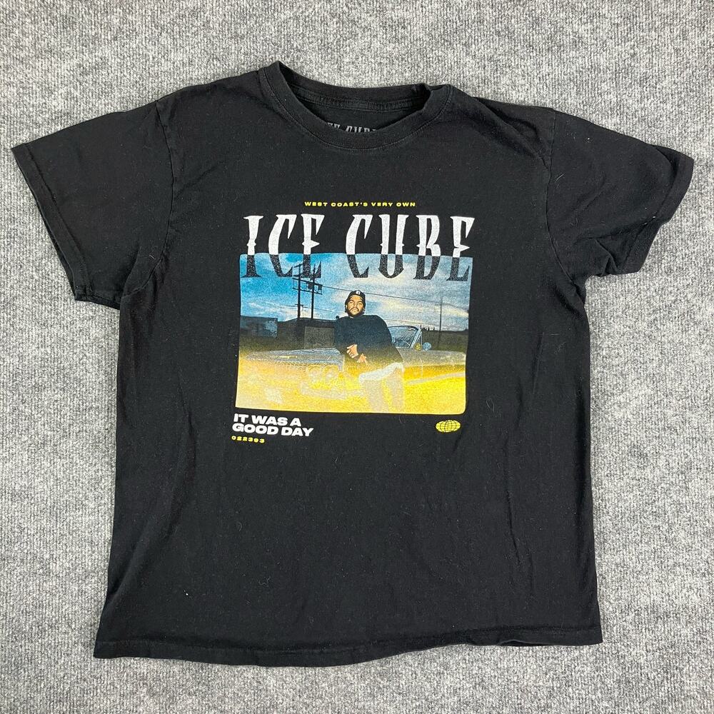 Ice Cube Rap Tee Women’s L Black Graphic Hip Hop Vintage Style